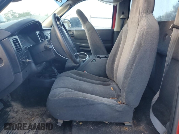 2003 Dodge Dakota with VIN 1D7GG16X73S202269, listed as a Copart auction lot 81954304 with 0 mi miles and Salvage Title. Bid and sale history available at carsss.com. Image 7.
