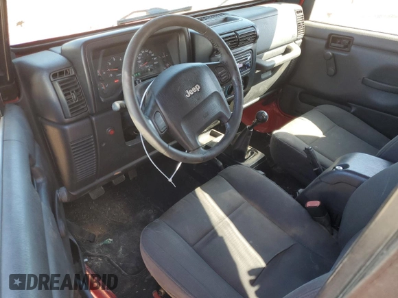 2006 Jeep Wrangler Rubicon with VIN 1J4FA69S66P771328, listed as a Copart auction lot 49442855 with 66,910 mi miles and Salvage title. Bid and sale history available at DreamBid. Image 8.