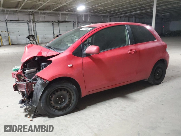 2009 Toyota Yaris with VIN JTDJT903X95247553, listed as a Copart auction lot 42394035 with 186,582 mi miles and Clean Title. Bid and sale history available at DreamBid. Image 1.