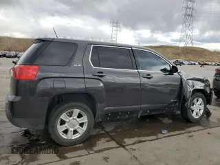 2013 GMC Terrain SLE with VIN 2GKFLREK5D6393480, listed as a Copart auction lot 50374415 with 104,245 mi miles and Salvage Title. Bid and sale history available at carsss.com. Image 3.