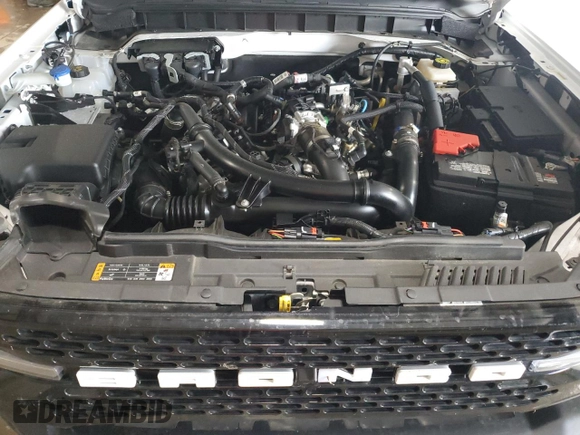 2023 Ford Bronco z VIN 1FMEE5DP9PLC00732, wystawiony jako Copart lot #60123165 z przebiegiem 10 672 mil mil oraz Szkoda całkowita • Salvage title. Historia ofert i sprzedaży dostępna na DreamBid. Obrazek 12.