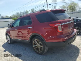 2013 Ford Explorer XLT with VIN 1FM5K7D86DGA55344, listed as a Copart auction lot 54362225 with 186,869 mi miles and Salvage Title. Bid and sale history available at DreamBid. Image 2.