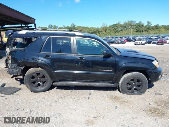 2004 Toyota 4Runner SR5 with VIN JTEBU14R940021054, listed as a IAAI auction lot 40557923 with 164,383 mi miles and . Bid and sale history available at DreamBid. Image 12.