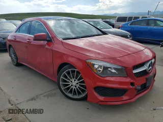 2016 Mercedes-Benz CLA with VIN WDDSJ4GB4GN374845, listed as a Copart auction lot 59809543 with 55,928 mi miles. Bid and sale history available at carsss.com. Image 4.