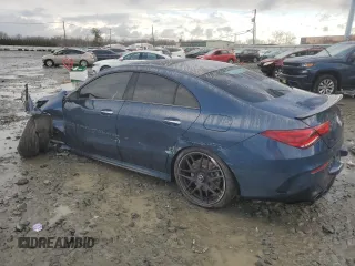 2020 Mercedes-Benz CLA 45 AMG with VIN W1K5J5DB9LN093643, listed as a Copart auction lot 86995884 with 36,263 mi miles and Salvage Title. Bid and sale history available at DreamBid. Image 2.