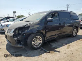 2013 Toyota Sienna XLE AAS with VIN 5TDYK3DC1DS349139, listed as a Copart auction lot 64239914 with 127,874 mi miles and Salvage title. Bid and sale history available at DreamBid. Image 1.