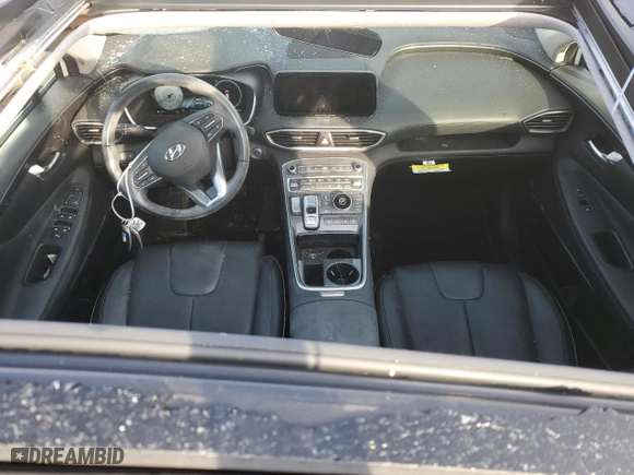2021 Hyundai Santa Fe Limited with VIN 5NMS44AL7MH316966, listed as a Copart auction lot 45665785 with 60,176 mi miles and Salvage Title. Bid and sale history available at carsss.com. Image 8.