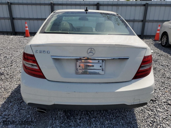2012 Mercedes-Benz C-Class C 250 Sport with VIN WDDGF4HB3CR231863, listed as a Copart auction lot 50228245 with 0 mi miles and Clean Title. Bid and sale history available at carsss.com. Image 6.