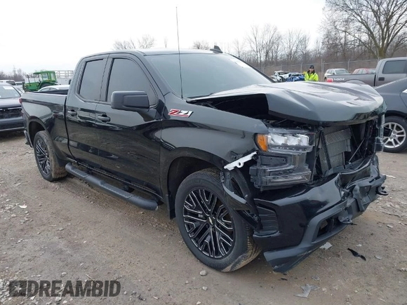 2019 Chevrolet Silverado 1500 RST with VIN 1GCRYEED9KZ297860, listed as a IAAI auction lot 41959093 with 102,996 mi miles and . Bid and sale history available at DreamBid. Image 1.