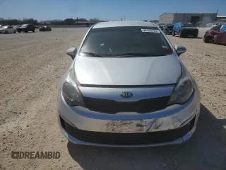 2016 Kia Rio LX with VIN KNADM4A35G6596829, listed as a Copart auction lot 48743225 with 148,286 mi miles and Salvage Title. Bid and sale history available at carsss.com. Image 5.