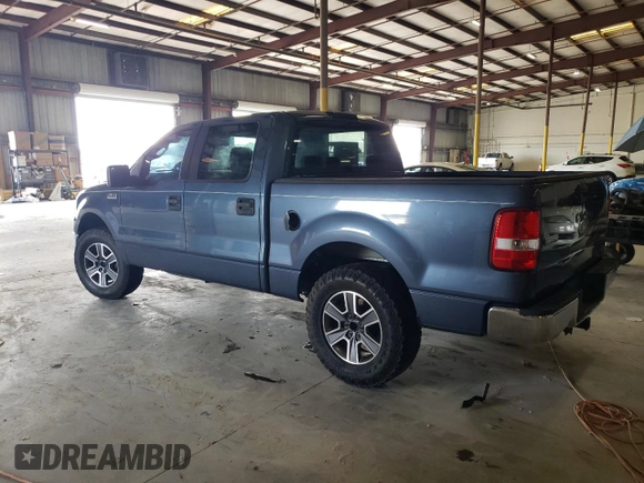 2005 Ford F-150 XLT with VIN 1FTPW12575KF08117, listed as a Copart auction lot 59337645 with Not provided miles and Salvage title. Bid and sale history available at DreamBid. Image 2.