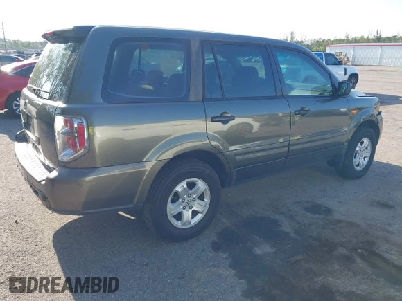 2006 Honda Pilot LX z VIN 5FNYF28156B040336, wystawiony jako IAAI lot #42223190 z przebiegiem 158 686 mil mil oraz . Historia ofert i sprzedaży dostępna na DreamBid. Obrazek 4.