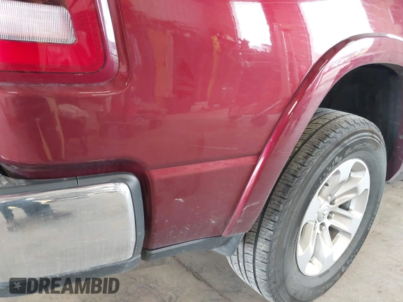 2019 Ram 1500 Laramie with VIN 1C6SRFDT0KN848897, listed as a IAAI auction lot 41993489 with 26,936 mi miles. Bid and sale history available at carsss.com. Image 6.