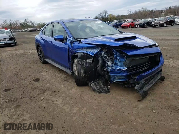 2024 Subaru WRX Premium with VIN JF1VBAH65R9803917, listed as a Copart auction lot 53911935 with 10,537 mi miles and Salvage title. Bid and sale history available at DreamBid. Image 13.
