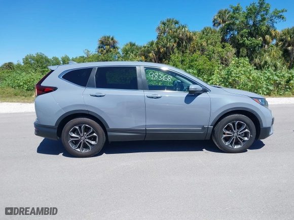 2021 Honda CR-V EX-L with VIN 7FARW1H83ME013133, listed as a IAAI auction lot 40198368 with 23,159 mi miles. Bid and sale history available at carsss.com. Image 13.