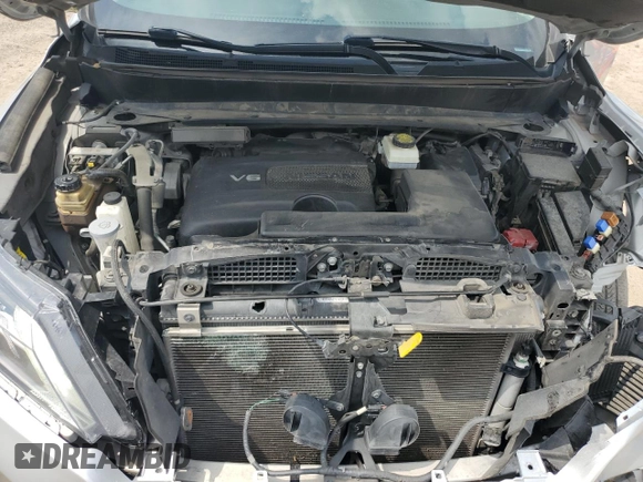2019 Nissan Pathfinder SV with VIN 5N1DR2MN0KC612527, listed as a Copart auction lot 57210715 with 114,591 mi miles and Salvage title. Bid and sale history available at DreamBid. Image 12.