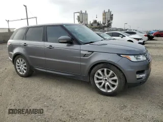 2016 Land Rover Range Rover Sport V6 Diesel HSE with VIN SALWR2KF5GA648329, listed as a Copart auction lot 52997065 with 182,481 mi miles and Clean Title. Bid and sale history available at carsss.com. Image 4.