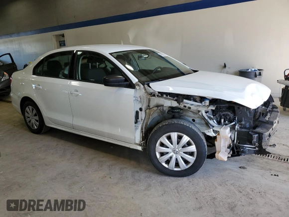 2014 Volkswagen Jetta Sedan S with VIN 3VW1K7AJ4EM442571, listed as a Copart auction lot 45098385 with 93,754 mi miles and Salvage Title. Bid and sale history available at carsss.com. Image 4.