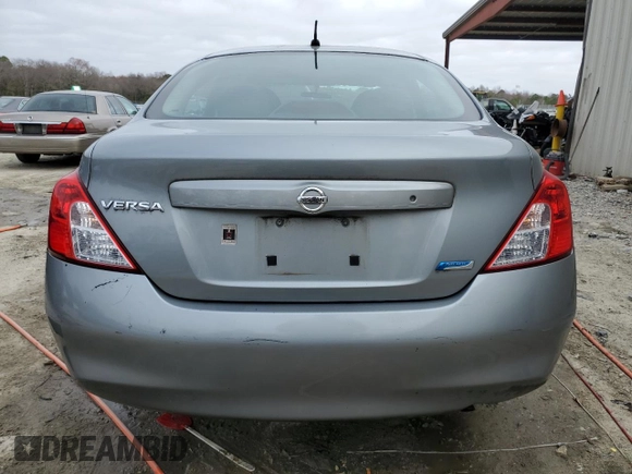 2012 Nissan Versa S with VIN 3N1CN7AP2CL880051, listed as a Copart auction lot 48920745 with 109,769 mi miles and Clean Title. Bid and sale history available at carsss.com. Image 6.