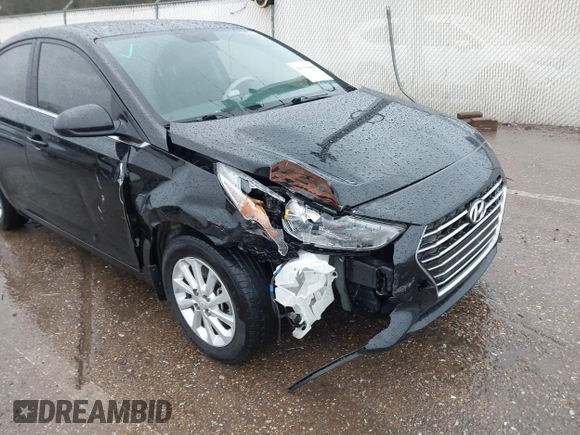 2021 Hyundai Accent SE with VIN 3KPC24A64ME146299, listed as a IAAI auction lot 41551666 with 84,120 mi miles. Bid and sale history available at carsss.com. Image 6.