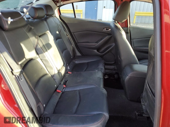 2015 Mazda 3 S Touring with VIN JM1BM1V32F1230325, listed as a Copart auction lot 54427335 with 94,661 mi miles and Salvage Title. Bid and sale history available at DreamBid. Image 10.