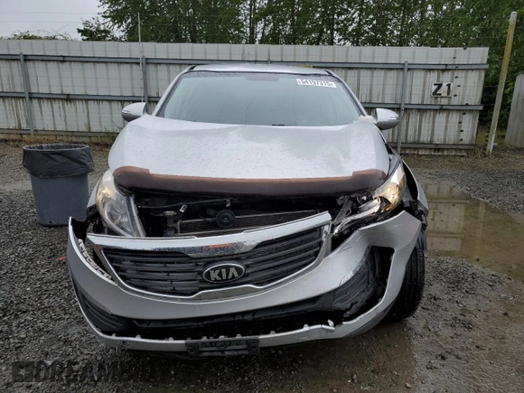 2013 Kia Sportage LX with VIN KNDPB3A24D7444750, listed as a Copart auction lot 54197315 with 64,082 mi miles and Salvage Title. Bid and sale history available at carsss.com. Image 5.