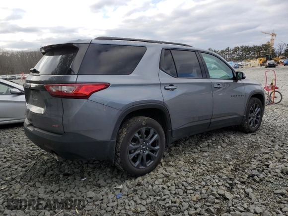 2021 Chevrolet Traverse RS with VIN 1GNEVJKW9MJ132972, listed as a Copart auction lot 39927333 with 24,497 mi miles. Bid and sale history available at carsss.com. Image 3.