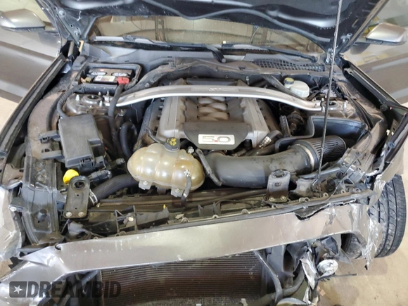 2015 Ford Mustang GT with VIN 1FA6P8CF3F5432913, listed as a Copart auction lot 50127575 with 151,637 mi miles and Salvage Title. Bid and sale history available at DreamBid. Image 11.