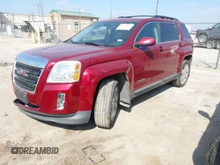 2011 GMC Terrain SLE-2 with VIN 2CTFLSE52B6326110, listed as a IAAI auction lot 41503561 with 87,549 mi miles and . Bid and sale history available at carsss.com. Image 2.