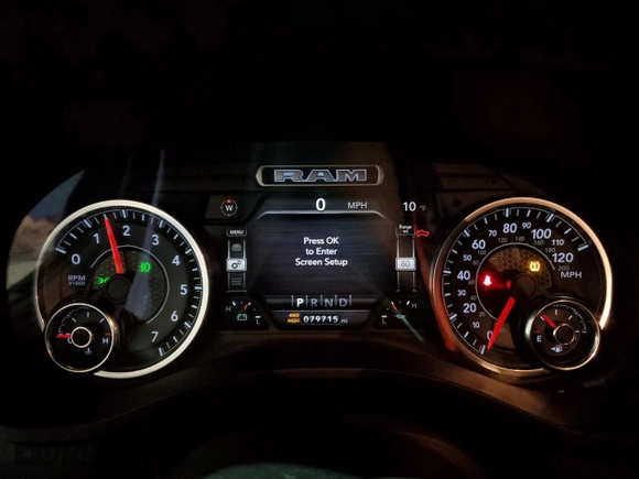 2020 Ram 1500 Big Horn with VIN 1C6RRFFG6LN268280, listed as a Copart auction lot 41741975 with 79,715 mi miles and Salvage Title. Bid and sale history available at carsss.com. Image 9.