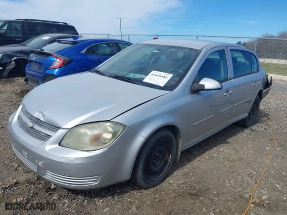 2010 Chevrolet Cobalt LT w/1LT with VIN 1G1AD5F50A7152323, listed as a IAAI auction lot 41694482 with 209,198 mi miles. Bid and sale history available at carsss.com. Image 17.