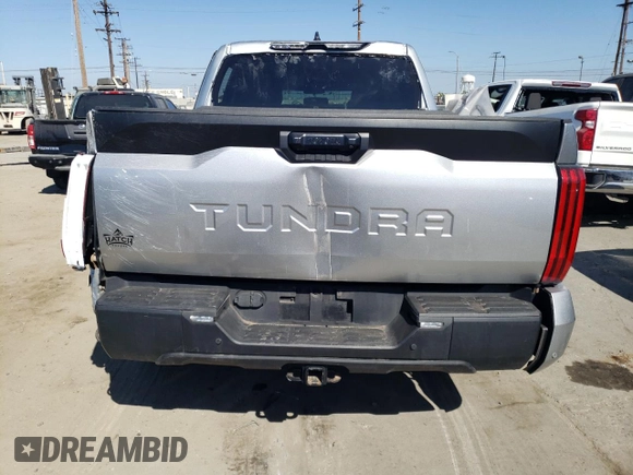 2022 Toyota Tundra 2WD SR5 with VIN 5TFLA5AB8NX015349, listed as a Copart auction lot 68870194 with 34,977 mi miles and Salvage Title. Bid and sale history available at carsss.com. Image 6.