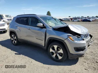 2018 Jeep Compass Latitude с VIN 3C4NJDBB5JT162526, выставлен на аукционе Copart как лот 58765215 с пробегом 63 924 миль миль и Списание • Salvage title. История ставок и продаж доступна на DreamBid. Изображение 4.