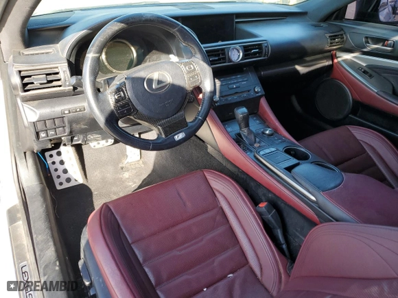 2015 Lexus RC 350 with VIN JTHHE5BC1F5011186, listed as a Copart auction lot 67211244 with 74,524 mi miles and Salvage Title. Bid and sale history available at carsss.com. Image 8.