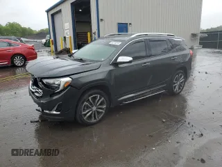2019 GMC Terrain Denali z VIN 3GKALXEX8KL391399, wystawiony jako Copart lot #56716515 z przebiegiem 71 809 mil mil oraz Szkoda całkowita • Salvage title. Historia ofert i sprzedaży dostępna na DreamBid. Obrazek 1.