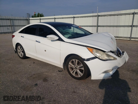 2012 Hyundai Sonata Limited z VIN 5NPEC4AC0CH382468, wystawiony jako Copart lot #57760705 z przebiegiem 195 114 mil mil oraz Szkoda całkowita • Salvage title. Historia ofert i sprzedaży dostępna na DreamBid. Obrazek 4.