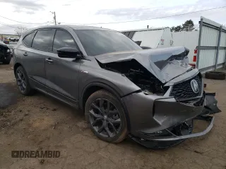 2024 Acura MDX w/A-Spec Package z VIN 5J8YE1H02RL016907, wystawiony jako Copart lot #48898775 z przebiegiem 24 992 mil mil oraz Szkoda całkowita • Salvage title. Historia ofert i sprzedaży dostępna na DreamBid. Obrazek 4.