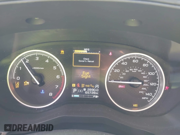 2020 Subaru Forester Limited with VIN JF2SKAUC3LH593437, listed as a IAAI auction lot 42358746 with 65,728 mi miles and . Bid and sale history available at DreamBid. Image 7.