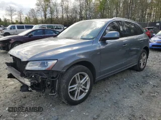 2014 Audi Q5 Premium Plus with VIN WA1DGBFP2EA020498, listed as a Copart auction lot 52889205 with 178,604 mi miles and Salvage title. Bid and sale history available at DreamBid. Image 1.