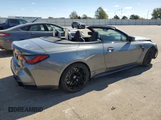 2024 BMW M4 Competition xDrive with VIN WBS33BA01RCP06011, listed as a Copart auction lot 75655344 with 0 mi miles and Salvage Title. Bid and sale history available at carsss.com. Image 3.