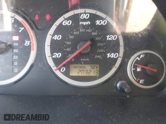 2005 Honda CR-V EX with VIN JHLRD78865C063319, listed as a IAAI auction lot 42160375 with 203,213 mi miles and . Bid and sale history available at carsss.com. Image 7.