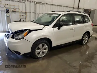 2016 Subaru Forester 2.5i with VIN JF2SJABC9GH563919, listed as a Copart auction lot 59953555 with 102,198 mi miles and Salvage title. Bid and sale history available at DreamBid. Image 1.
