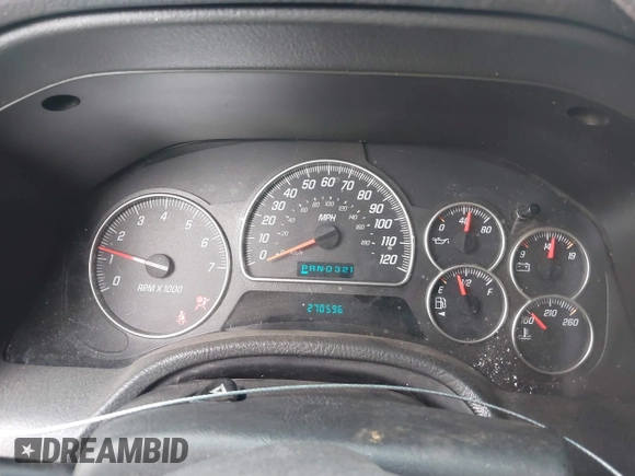 2003 GMC Envoy XL SLE with VIN 1GKES16S436154196, listed as a IAAI auction lot 41235892 with 270,596 mi miles. Bid and sale history available at carsss.com. Image 7.