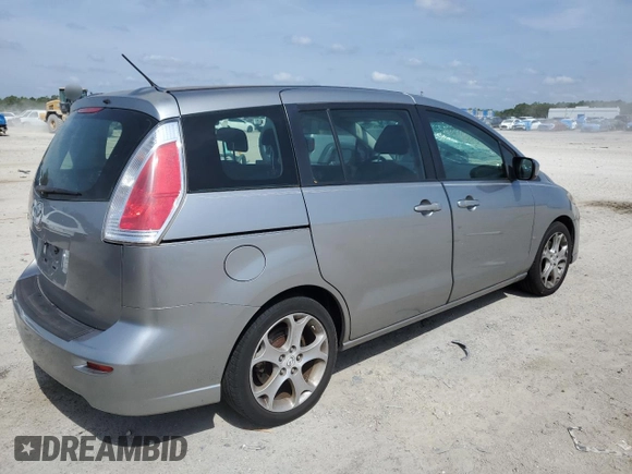 2010 Mazda 5 Sport with VIN JM1CR2W3XA0363987, listed as a Copart auction lot 54160425 with Not Provided miles and Salvage Title. Bid and sale history available at DreamBid. Image 3.