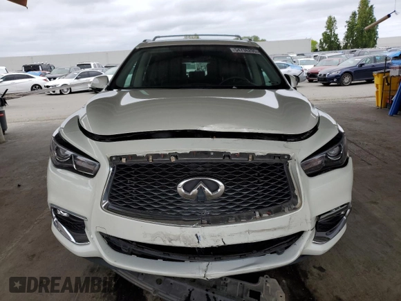 2017 Infiniti QX60 with VIN 5N1DL0MM7HC519445, listed as a Copart auction lot 54736295 with 86,259 mi miles and Clean Title. Bid and sale history available at carsss.com. Image 5.