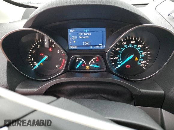 2013 Ford Escape SE with VIN 1FMCU9GX7DUA24721, listed as a Copart auction lot 54543385 with 203,036 mi miles and Salvage title. Bid and sale history available at DreamBid. Image 9.
