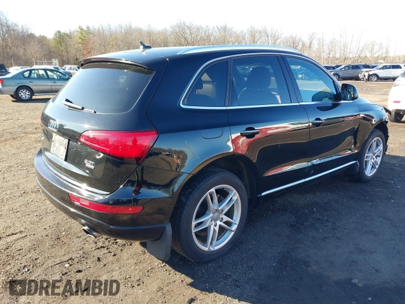 2016 Audi Q5 Premium Plus with VIN WA1L2AFP1GA045612, listed as a IAAI auction lot 41717575 with 130,442 mi miles. Bid and sale history available at carsss.com. Image 4.