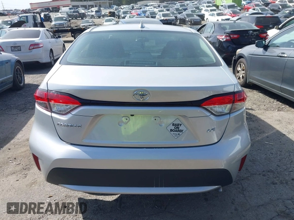 2020 Toyota Corolla LE with VIN JTDEPRAE1LJ005304, listed as a IAAI auction lot 41752750 with 51,929 mi miles. Bid and sale history available at carsss.com. Image 16.