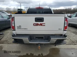 2016 GMC Canyon 4WD SLT z VIN 1GTG6DE35G1371344, wystawiony jako Copart lot #49954915 z przebiegiem 106 345 mil mil oraz Szkody całkowita. Historia ofert i sprzedaży dostępna na DreamBid. Obrazek 6.