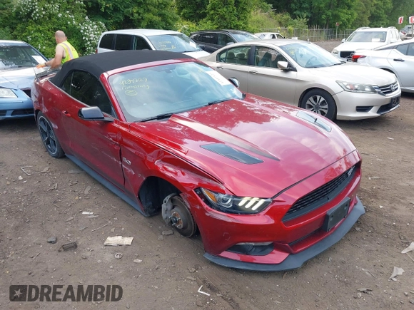 2017 Ford Mustang GT Premium with VIN 1FATP8FF0H5342278, listed as a IAAI auction lot 42397127 with 63,688 mi miles and . Bid and sale history available at DreamBid. Image 6.